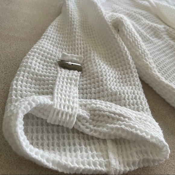 Focus Casual Life, White waffle stretchy blazer - Picture 2 of 6